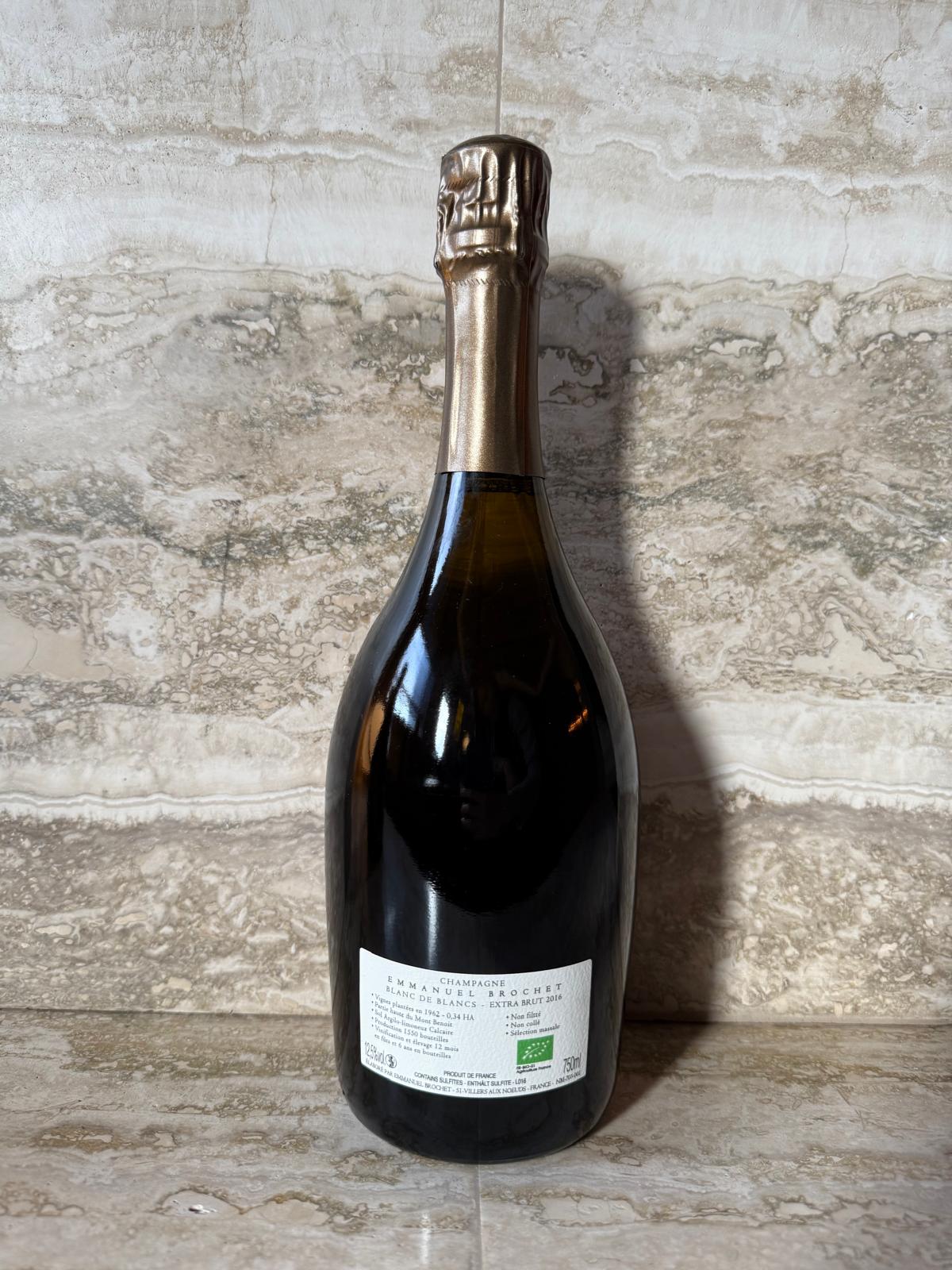 ワイン Emmanuel Brochet Hauts Chardonnays 750ml Emmanuel Brochet Les Hauts Chardonnay Extra Brut Millesimé